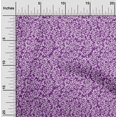 thumbnail image 1 of oneOone Cotton Poplin Fabric Leaves & Floral Block Print Fabric BTY 42 Inch Wide, 1 of 4
