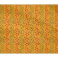 thumbnail image 4 of oneOone Cotton Flex Fabric Leaves & Floral Block Printed Fabric 1 Yard 40 Inch Wide, 4 of 4