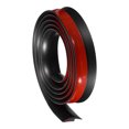 thumbnail image 1 of Unique Bargains Floor Transition Strip 3.3Ft 1 Meter Self Adhesive for Height 5mm Black, 1 of 6