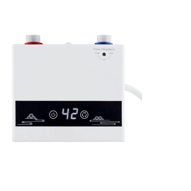 4600W Instant Tankless Water Heater Electric Heaters For Bathroom Hot Water Shower And Home Kitchen Faucet
