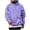 Purple#hoodie pullover for men, variant on LMKIHUSA Hoodie Pullover for Men Plain Long Sleeve Drawstring Sweatshirts Casual Trendy Loose Sherpa Comfy Pullovers with Pockets Pink,S