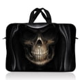 thumbnail image 1 of LSS Laptop Sleeve Bag 17 Inch Neoprene Carrying Case Hooded Dark Lord Skull, 1 of 1