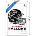 thumbnail image 2 of NFL Atlanta Falcons - Drip Helmet 20 Wall Poster, 22.375" x 34", 2 of 4
