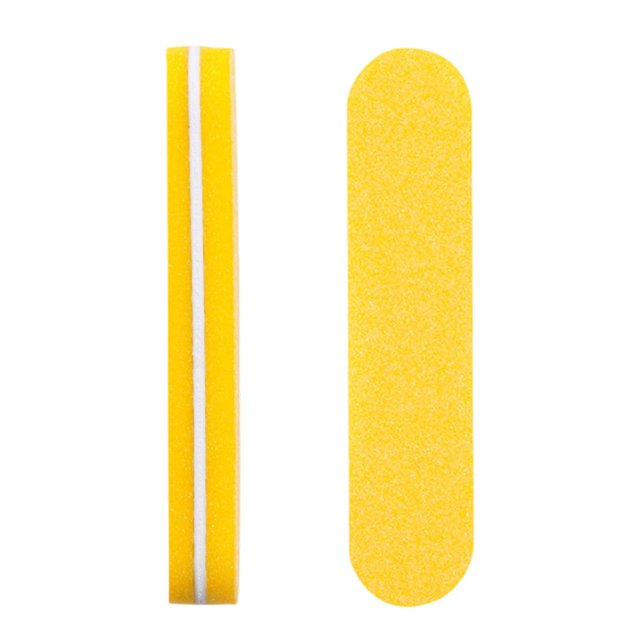 Bandes d'Éponge Mini Double Face Lavables Portables pour Manucure Polissage et Modelage des Ongles