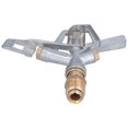 thumbnail image 4 of QIILU Watering System Watering And Irrigation G3/4 Male Thread Sprinkler Zinc Alloy Rotating Sprayer Nozzle For Garden Lawn, 4 of 8