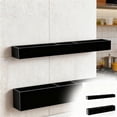 thumbnail image 1 of Wall Mounted Shelf Rack Organizer With Hooks For Kitchen Bathroom Storage Space Saving Floating Shelves Drainer Rack Stainless Steel Rolling Rack Kitchen Pantry Kitchenware Rack Dish Drying Rack over, 1 of 3