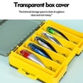 thumbnail image 2 of PROBEROS Double Waterproof sided lure box Fishing Bait Tackle Storage Case, 2 of 9