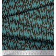 thumbnail image 2 of Soimoi Brown Heavy Satin Fabric Liquid Drip Abstract Decor Fabric Printed Yard 54 Inch Wide, 2 of 3
