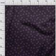 thumbnail image 3 of oneOone Rayon Purple Fabric Floral Sewing Craft Projects Fabric Prints By Yard 56 Inch Wide, 3 of 5