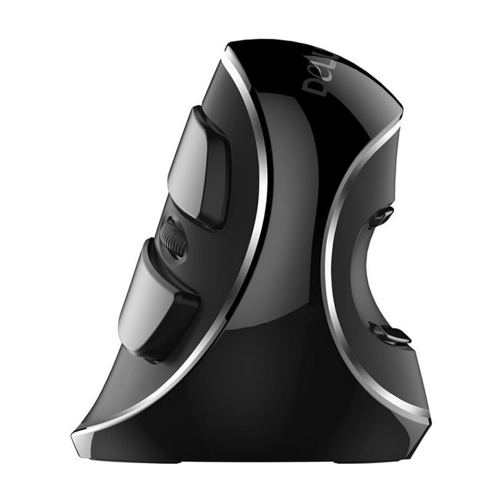 Delux Ergonomic M618 Plus Wireless Vertical Mouse with 6 Buttons, Adjustable 800/1000/1600 DPI, 2.4G Connectivity for Comfortable Office Use