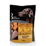 Poulet & Treats de chien de patate douce. Tous naturels, sans blé, au four. Pas de conservateurs artificiels, couleurs ou saveurs