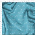 thumbnail image 4 of Soimoi Blue Modal Satin Fabric Bow & Dots Decor Fabric Printed Yard 42 Inch Wide, 4 of 5