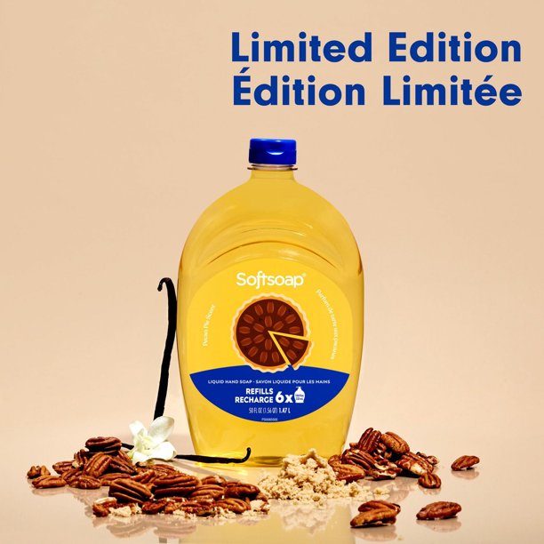Softsoap Limited Edition Pecan Pie Liquid Hand Soap, Kitchen or