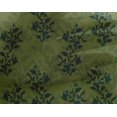 thumbnail image 4 of oneOone Georgette Viscose Fabric Leaves & Floral Block Printed Fabric 1 Yard 42 Inch Wide, 4 of 4
