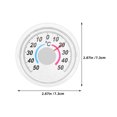 thumbnail image 3 of Shisuyan Indoor Temperature Measuring Supply Room Temperature Measuring Tool Room Window Thermometer Indoor Wall Mounting Thermometer Door Mounting Thermometer, 3 of 9