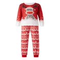 thumbnail image 1 of Christmas Family Pajamas Set Matching Sleepwear Deer Snowflake Print Pullover + Pants Set, 1 of 8
