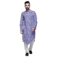 thumbnail image 1 of Atasi Kurta à Manches Longues de Designer pour Garçons, Kurta Décontractée Imprimée en Coton Flex, 1 of 1