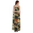 thumbnail image 4 of Bimba Ensemble Coordonné 2 Pcs Robe Aguichant de Plage et de Fête pour Femmes, Haut Court Imprimé Smocké et Jupe Longue, 4 of 7