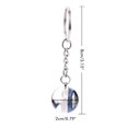thumbnail image 4 of Luminous Keychain Portable Tree Keyring Glass Balls Key Chain Pendant Gifts for Friends and Family, 4 of 4