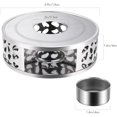 thumbnail image 1 of Stainless Steel Tea Warmer with Tea Light Holder for Tea and Coffee Pots, 1 of 7