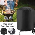 thumbnail image 2 of fastboy Housse de Table Ronde Barbecues Housse de Gril Imperméable Ensembles d'Extérieur Housse de Protection, Housse de Bassin à Feu, Gril Barbecue 70x70cm, 2 of 9