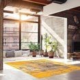 thumbnail image 2 of Charlotte Yellow Polypropylene Rug 2'8" x 4'11", 2 of 7