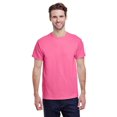 thumbnail image 3 of Gildan - T-Shirt en Coton Épais - 5000 - Azalée - Taille : S, 3 of 8