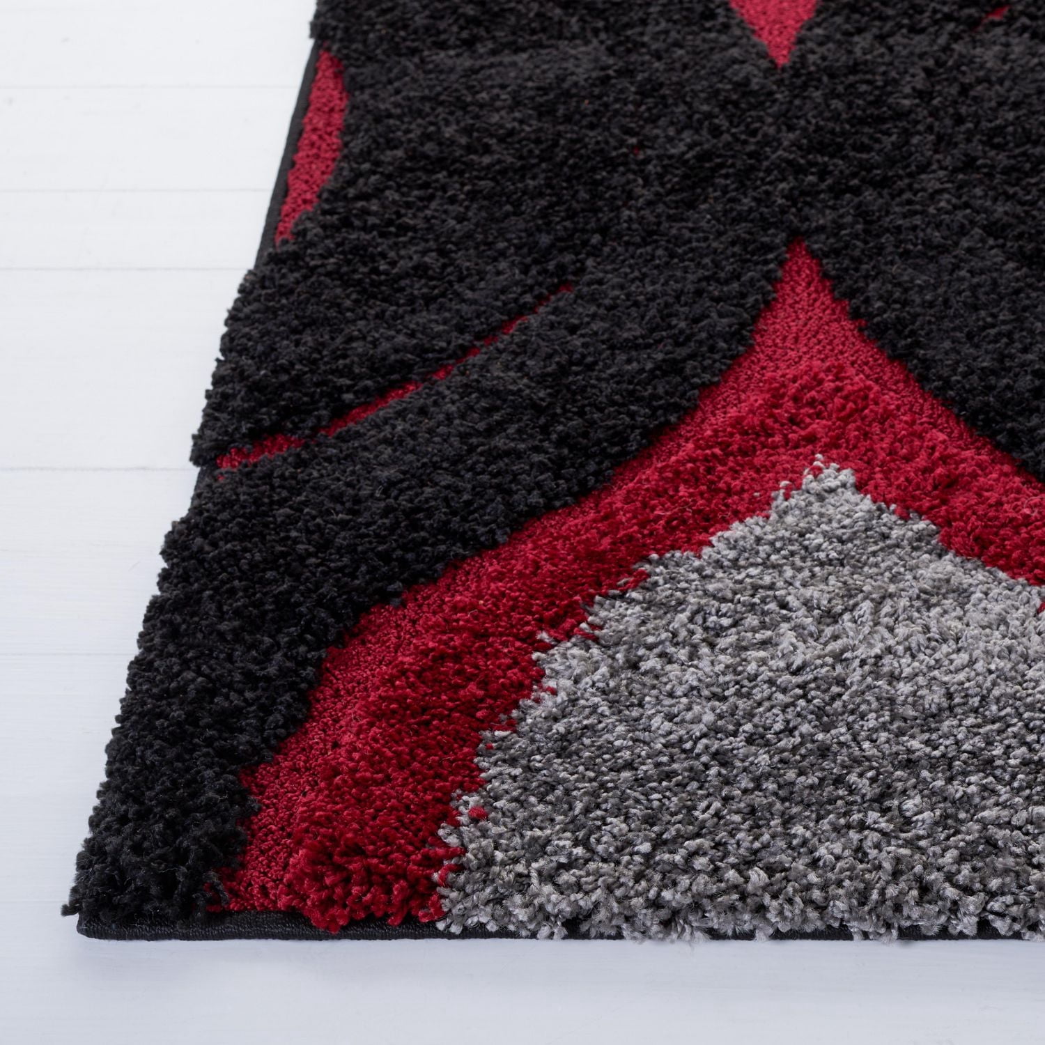 Safavieh Florida Declan Geometric Swirls Shag Area Rug