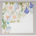 thumbnail image 4 of Vargottam Collection de Luxe Linge de Table Décor Serviette en Coton Tissu Imprimé Serviettes Réutilisables Ensemble de 4, 20 X 20 - Printemps, 4 of 6