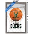 thumbnail image 2 of NBA Milwaukee Bucks - Ballon goutte à goutte 20, 2 of 4