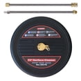 thumbnail image 1 of 13'' Pressure Washer Surface Cleaner Pressure Washing for Cleaning Sidewalks, 1 of 3