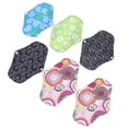 thumbnail image 3 of Serviette Hygiénique Réutilisable Serviette Menstruelle Réutilisable Pratique Confortable à Porter Anti-Allergique pour Femmes Bureau Maison Femmes Menstruées, 3 of 8