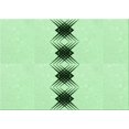thumbnail image 1 of Ahgly Company Machine Washable Indoor Rectangle Transitional Mint Green Area Rugs, 7' x 10', 1 of 7