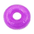 thumbnail image 1 of Durable Squeaky Spiky Ring Pet Toy Interactive Chew Teething for Puppy Dogs Outdoor Indoor Play Training Activity, 1 of 4