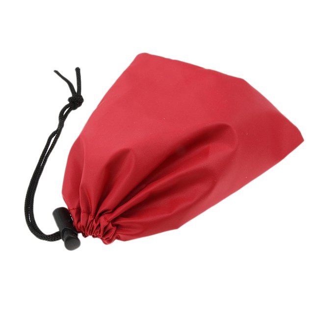 jinwen Sac de Rangement de Camping Imperméable pour Voyage en Plein Air, Pochette à Cordon, Support, Rouge
