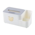 thumbnail image 2 of TIMIFIS Plastics Tissue Organizer, Paper Towel Box Plastic Paper Towel Box Rose Decoration Living Room Dining Room Home Paper Towel Box Wet Proof Wear Difficult Environmentally Friend Desk Organizer, 2 of 6