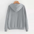 thumbnail image 4 of Sweat à Capuche Femme Manches Longues Chandail en Molleton Haut Long Chandails en Molleton pour Femmes, 4 of 6