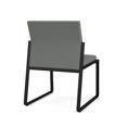 thumbnail image 5 of Fauteuil d'Appoint Sans Accoudoirs pour Réception Gansett / Acier Noir / Gris Pâle, 5 of 5