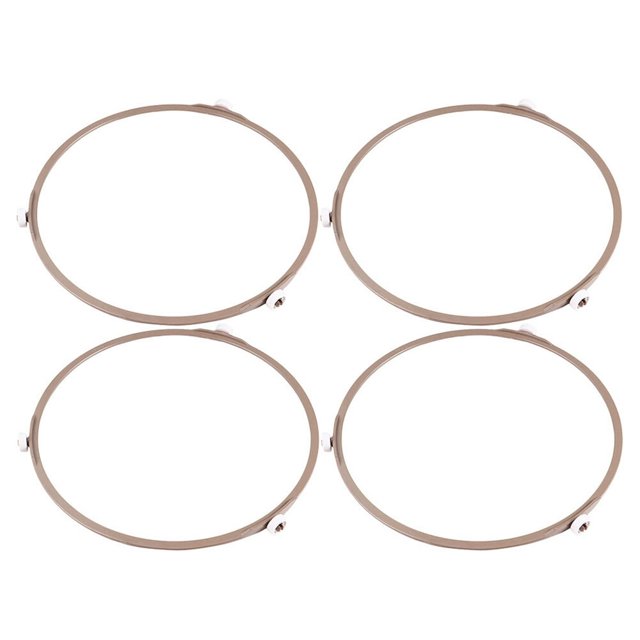SNNROO Anneau de Micro-Ondes Support Rotatif pour Plateau Tournant Support Intérieur pour Rouleau de Remplacement Support pour Plaque en Verre Rouleau Circulaire