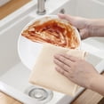 thumbnail image 4 of Fine Fiber Cleaning Cloth Polishing Towel,Ultra Soft Absorbent Lint Free Material,Reusable Durable Multi Surface Cleaning Cloth,Kitchen Car Bathroom Glass Cleaning Use,Household Wiping Polishing Tool, 4 of 6
