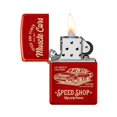 thumbnail image 3 of Zippo 48523 Briquet de Poche Rechargeable Coupe-Vent à Motif de Voiture Musclée, 3 of 4