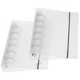 thumbnail image 2 of EeaseCA 2Pcs Notebook Binder Clear Binder Reusable Notebook Shell Office Binder Household Binder for Gift, 2 of 7