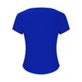 thumbnail image 4 of GigrtiJin Womens Short Sleeve U-Neck Tops Summer Ribbed Slim Basic Fashion T Shirt Solid Color Trendy Soft Blouse, 4 of 6