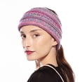 thumbnail image 4 of Headband Fashion Girl Women Winter Warm Solid Color Headband Elastic Hair Hoop Accessory, 4 of 6