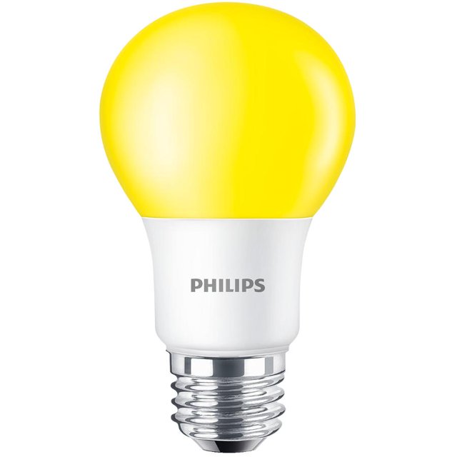 PHILIPS DEL ampoule 60W, A19, jaune