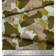 thumbnail image 2 of Soimoi polyester Crepe Fabric Two Tone With White Camouflage Decor Fabric Printed Yard 42 Inch Wide, 2 of 3