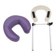 thumbnail image 3 of lionlar Massage Table Face Cradle with Pillow Cushion Support Bracket SPA Adjustable Violet, 3 of 9