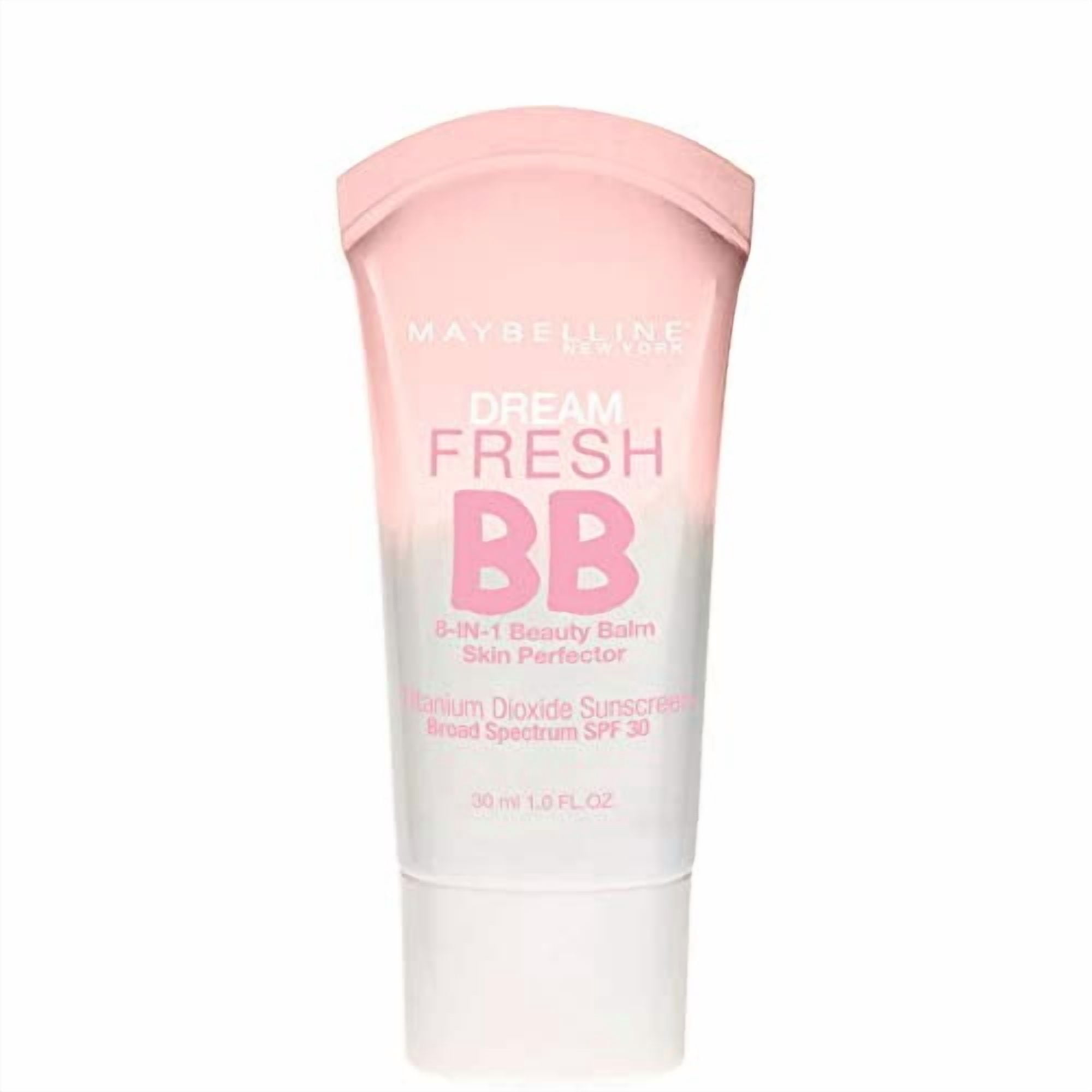 Maybelline New York Dream Fresh Crème BB, Couvrance Légère, Fini Naturel, Hydratante et Légère