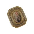 thumbnail image 3 of Baohd Picture Frame Embossed Living Room Photo Gallery Bedroom Baroque Photo Frame Rounded Rectangle, 3 of 9