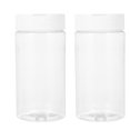 thumbnail image 3 of 2 Pcs Bouteilles de Stockage d'Alimentation Transparentes pour Poissons (Blanc), 3 of 9